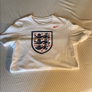 Nike England Soccer Crest Shirt